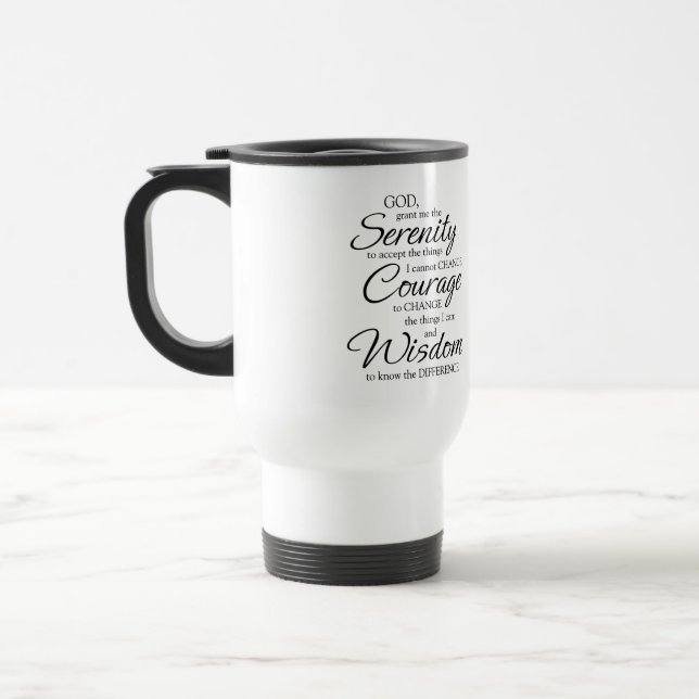 Caneca Térmica Serenity Prayer Mug (Esquerda)