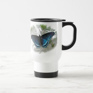 Caneca Térmica Série Red Spotted Purple Butterfly