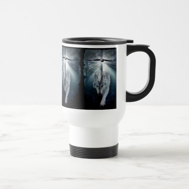 Caneca Térmica Série WOLF & EAGLE (Direita)