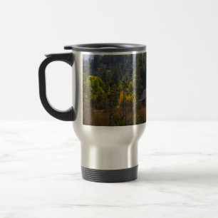 Caneca Térmica Serra cabine da montanha de Nevada