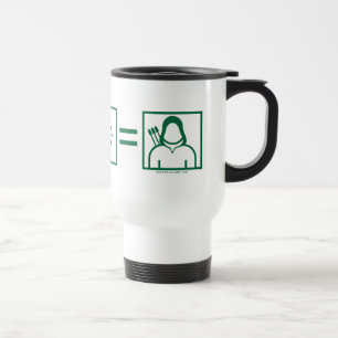 Caneca Térmica Seta   Equação de Seta Verde