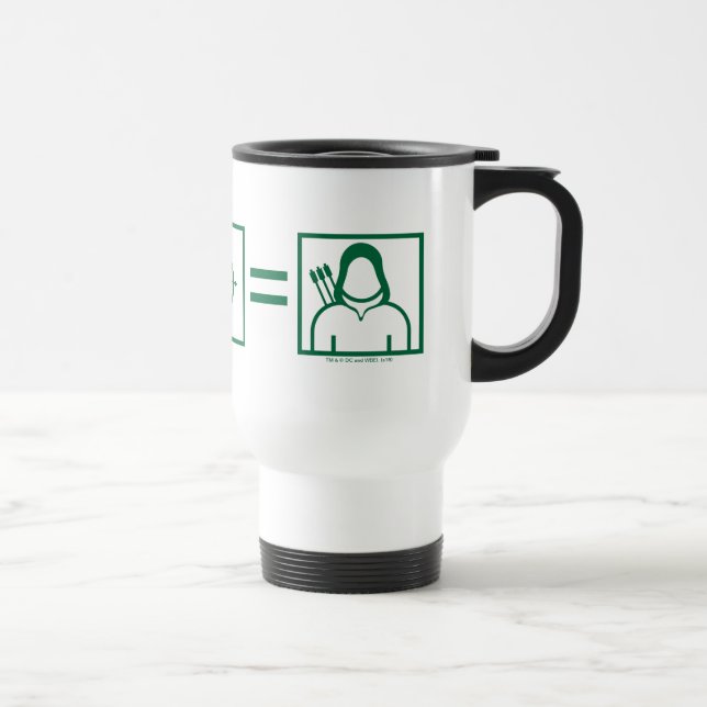 Caneca Térmica Seta | Equação de Seta Verde (Direita)