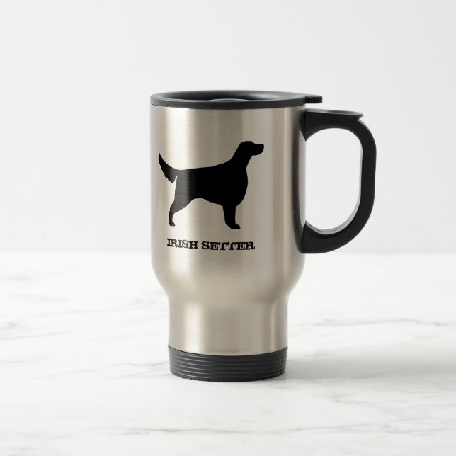Caneca Térmica Setter Irlandês (Direita)
