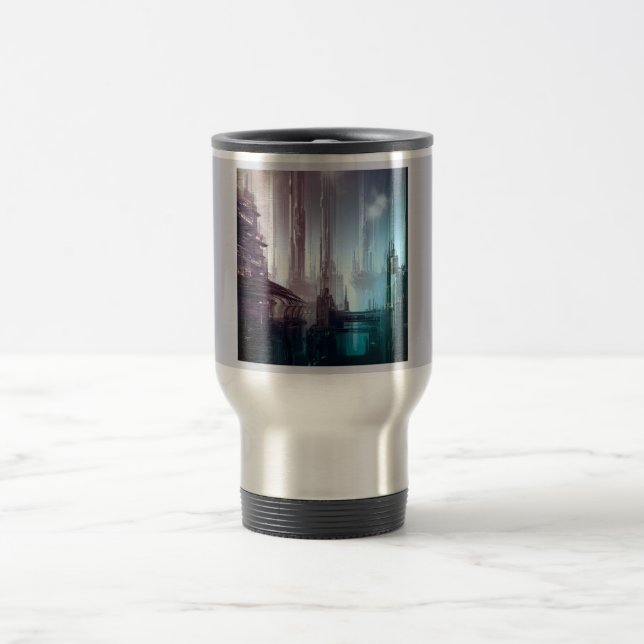 Caneca Térmica SF Cidade Futurística 2 (Centro)