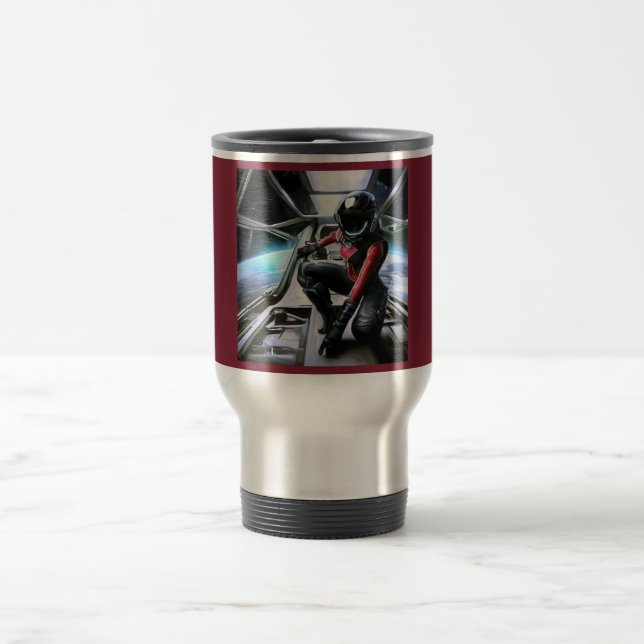 Caneca Térmica SF Hero a bordo nave espacial 2 (Centro)