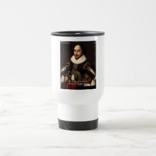 Caneca Térmica Shakespeare "Honestidade do Legado" Citação Oferta