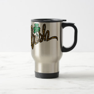 Caneca Térmica shamrock do trevo irlandês