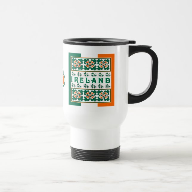 Caneca Térmica Shamrock & Mais (Direita)
