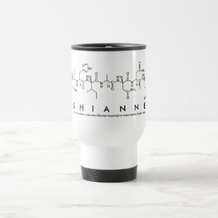Caneca Térmica Shianne peptide nome mug