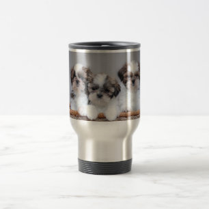 Caneca Térmica Shih Tzu puppies