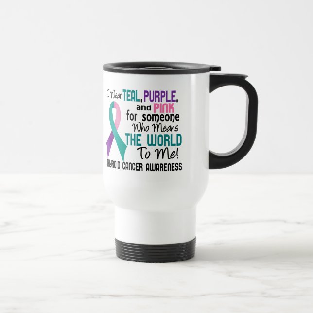 Caneca Térmica Significa-me o mundo cancer de tiróide 2 (Direita)