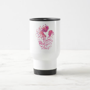 Caneca Térmica Silhueta de Mãe e Filho