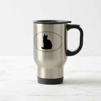 Caneca Térmica Silhueta de Shorthair do americano