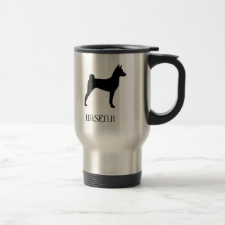Caneca Térmica Silhueta do Basenji