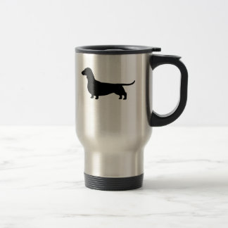Caneca Térmica Silhueta do Cão Dachshund