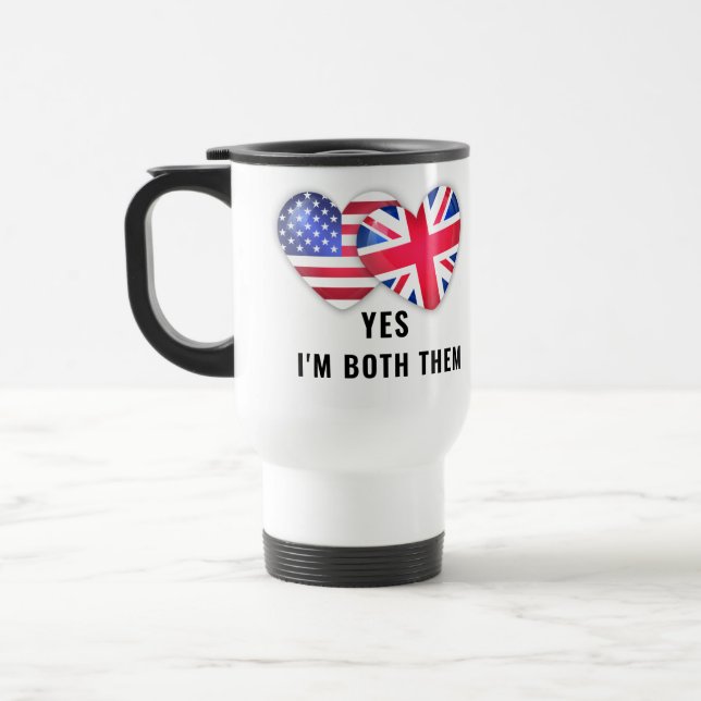 Caneca Térmica Sim, Eu Sou Ambos – Dia da Cidadania (Esquerda)