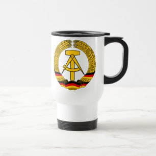 Caneca Térmica Simbolize o der RDA - emblema nacional do GDR