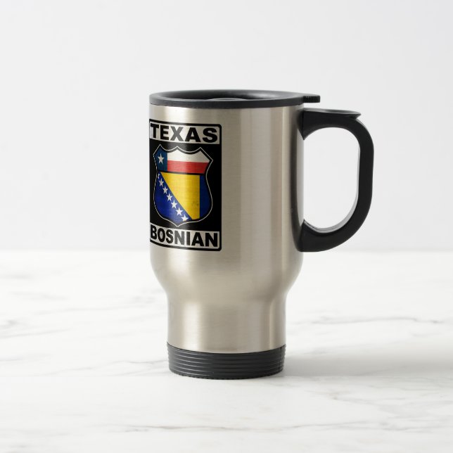 Caneca Térmica Símbolo Americano do Texas Bósnio (Direita)