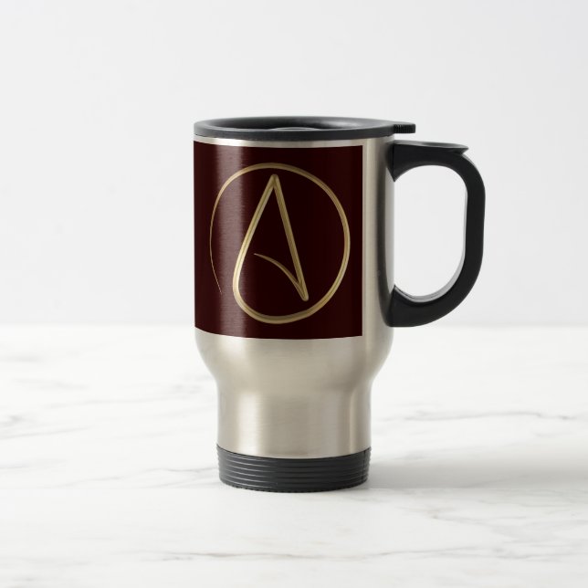 Caneca Térmica Símbolo ateu (Direita)