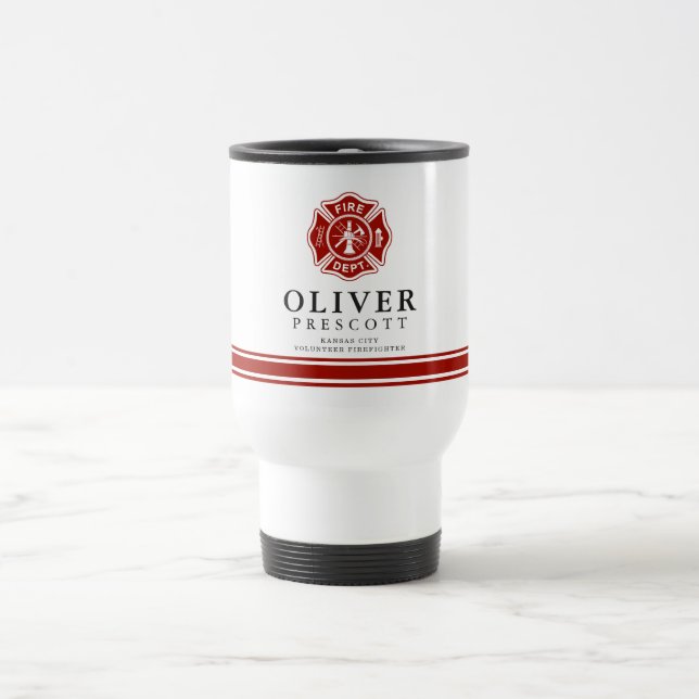 Caneca Térmica Símbolo voluntário da cruz maltesa do (Centro)