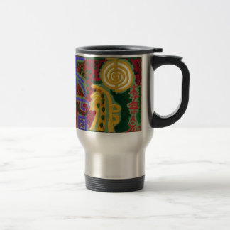 Caneca Térmica Símbolos curas de Reiki pelo artista Canadá de