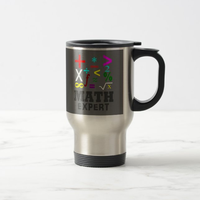 Caneca Térmica Símbolos da matemática (Direita)