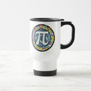 Caneca Térmica Símbolos do Pi do dia do Pi