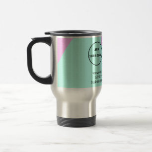 Caneca Térmica Simples código q r adicionar logotipo nome de códi
