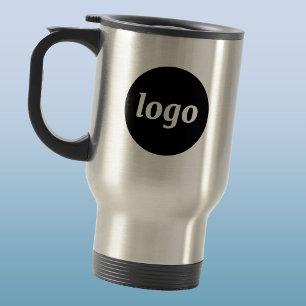 Caneca Térmica Simples Logotipo de Marcas Empresariais Promociona