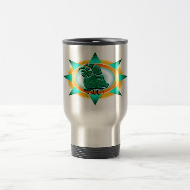 Caneca Térmica Sinal Zodiac Aries - Presente Design (Centro)