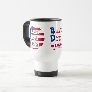 Caneca Térmica Sinalizador Best Pai Ever USA