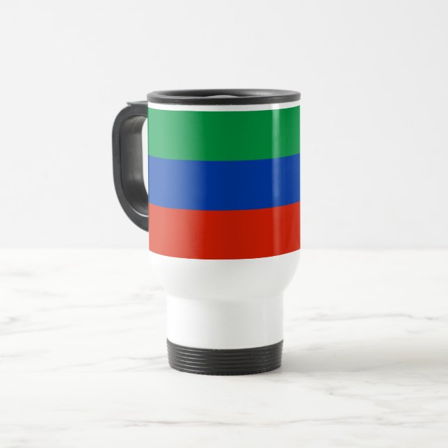 Caneca Térmica Sinalizador Daguestan (Frente Esquerda)