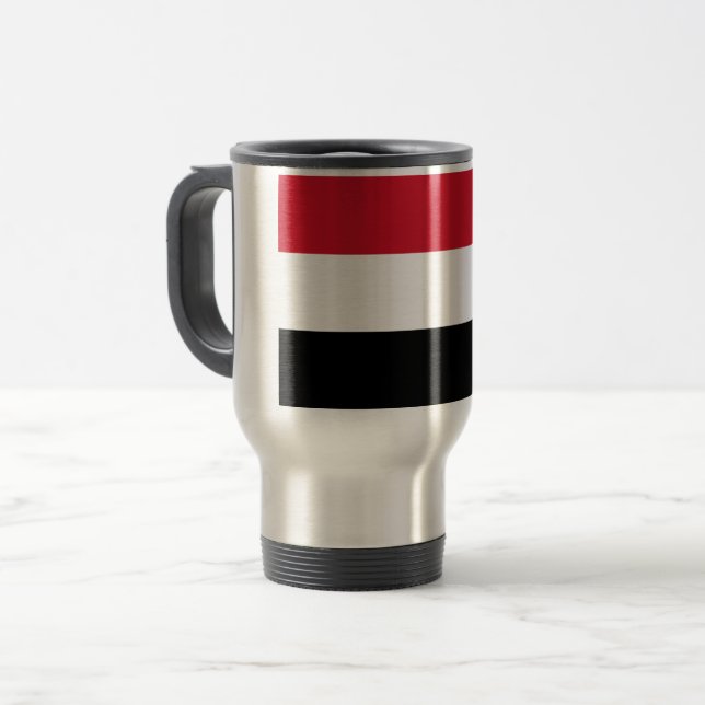 Caneca Térmica Sinalizador do Iêmen (Frente Esquerda)