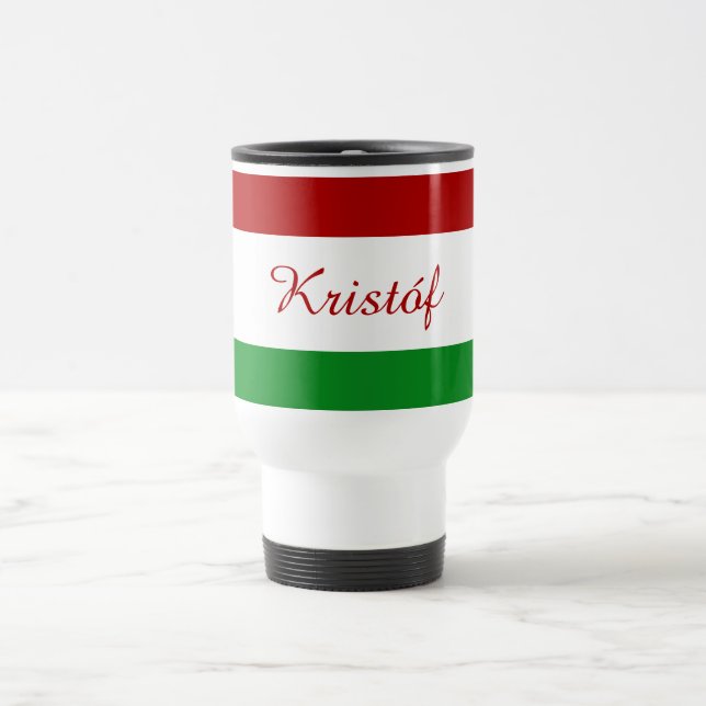 Caneca Térmica Sinalizador Húngaro Personalizado (Centro)