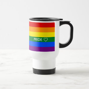 Caneca Térmica Sinalizador Oral LGBT 6- Stripe Rainbow