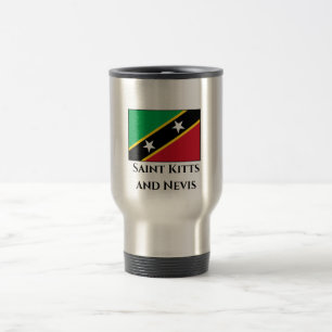 Caneca Térmica Sinalizador santo Kitts e Nevis