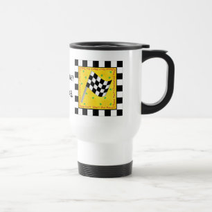 Caneca Térmica Sinalizador Verificado Personalizado do Nome de Ho