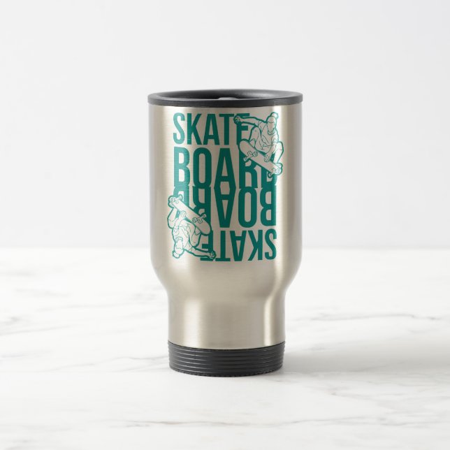 Caneca Térmica skateboard  (Centro)