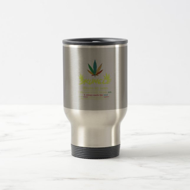 Caneca Térmica Sktio Definition Weed Fumando Tio Engraçado Stoner (Centro)