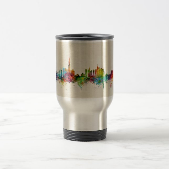 Caneca Térmica Skyline de Dubai (Centro)