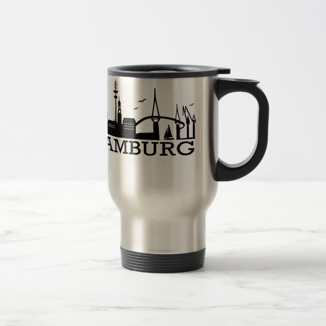 Caneca Térmica Skyline Hamburgo (Direita)