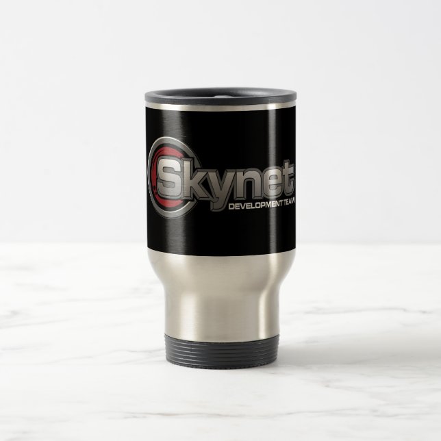 Caneca Térmica SkyNet Development Team (Centro)