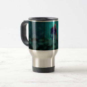 Caneca Térmica SlipperyJoe figura de zumbi aterrorizante isolada