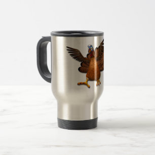 Caneca Térmica SlipperyJoe's Ação de Graças goble responsavelment