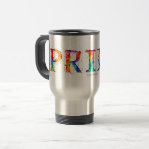Caneca Térmica SlipperyJoe's texto colorido e criativo com tema d