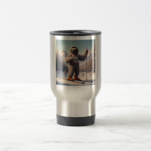 Caneca Térmica Sloth Skiing
