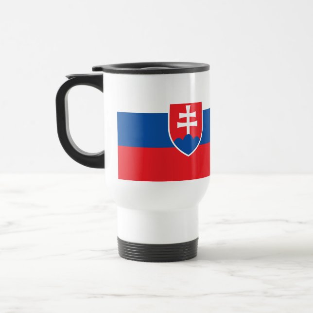 Caneca Térmica Slovakia Flag (Esquerda)