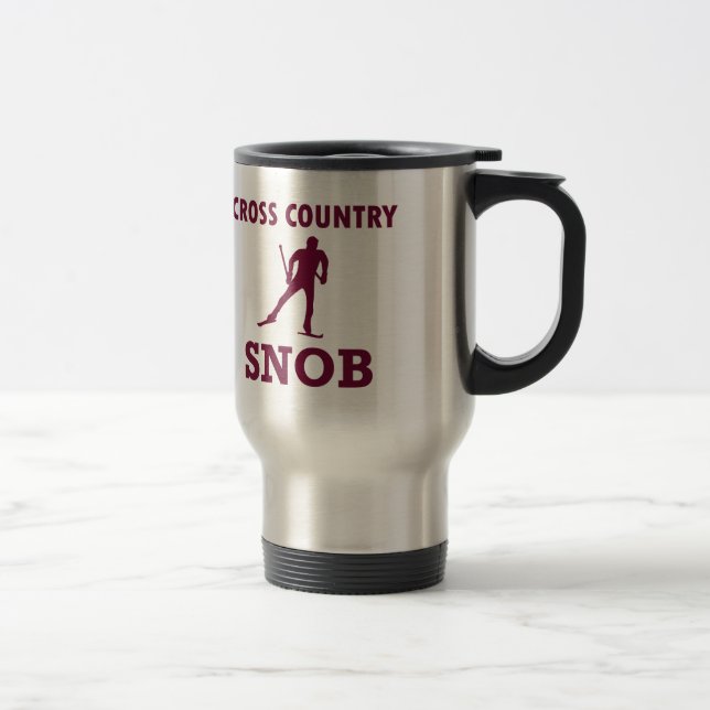 Caneca Térmica Snob de Esqui Cruzado (Direita)