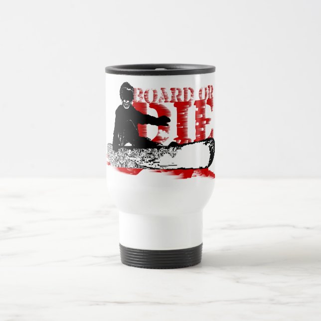 Caneca Térmica SnowBOARD OU MORRE (Centro)