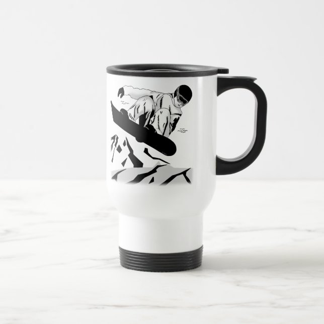 Caneca Térmica Snowboarding 5 (Direita)